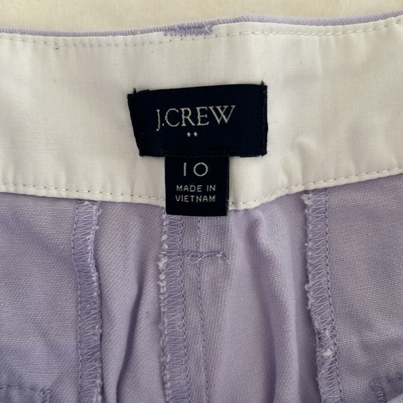 Like new J. Crew shorts in lilac color - Picture 2 of 6
